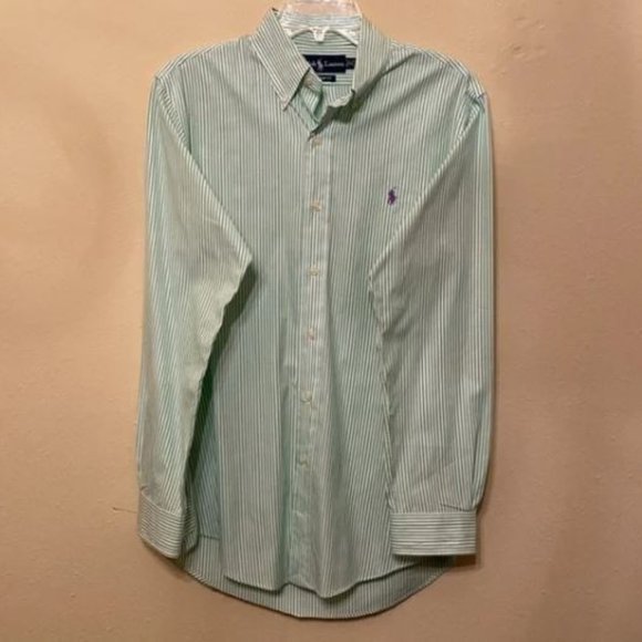 2 Ralph Lauren Custom Fit Dress Shirts 2 Shirt Bundle 15 32/33 - Picture 11 of 11